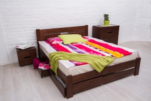 Кровать "Айрис" 1400 с ящиками — купить по недорогой цене в Украине: Днепр | «Мир Мебели»