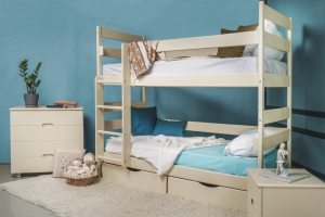 Двухъярусная кровать "Ясна" 80 — купить по недорогой цене в Украине: Днепр | «Мир Мебели»