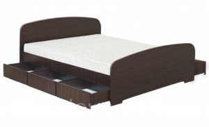 кровать Модерн К-120С 6Я, модульные системы, мебель для спальни, спальня, мебель для гостиницы, детская, абсолют
