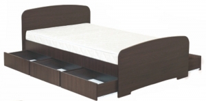 кровать Модерн К-140 3Я, модульные системы, мебель для спальни, спальня, мебель для гостиницы, детская, абсолют