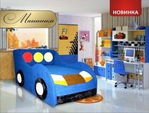 Диван малютка "Машинка" — купить по недорогой цене в Украине: Днепр | «Мир Мебели»