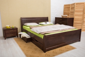 Кровать "Сити" 140 с ящиками (филёнка) — купить по недорогой цене в Украине: Днепр | «Мир Мебели»