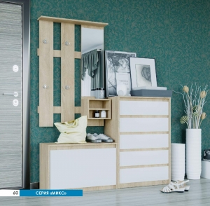 Модульная система "Микс" (прихожая) — купить по недорогой цене в Украине: Днепр | «Мир Мебели»