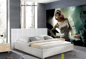 Кровать "Эвита" — купить по недорогой цене в Украине: Днепр | «Мир Мебели»