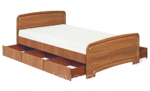 кровать Классика К-120 ЗЯ, модульные системы, мебель для спальни, спальня, мебель для гостиницы, детская, абсолют