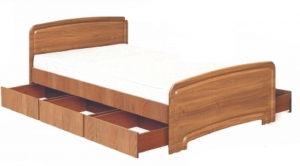 кровать Классика К-140С 3Я, модульные системы, мебель для спальни, спальня, мебель для гостиницы, детская, абсолют
