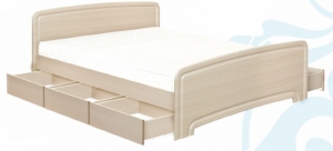 кровать Классика К-160 3Я, модульные системы, мебель для спальни, спальня, мебель для гостиницы, детская, абсолют