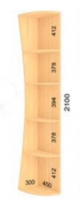 Консоль (радиусная) 300х450х2100 — купить по недорогой цене в Украине: Днепр | «Мир Мебели»