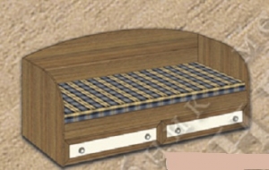 Кровать №11 "Фаворит" — купить по недорогой цене в Украине: Днепр | «Мир Мебели»