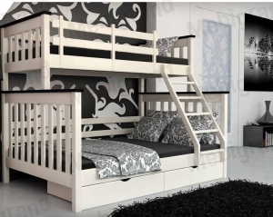 Двухярусная кровать Скандинавия — купить по недорогой цене в Украине: Днепр | «Мир Мебели»
