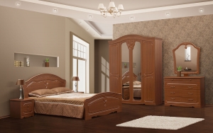 Спальня Луиза — купить по недорогой цене в Украине: Днепр | «Мир Мебели»