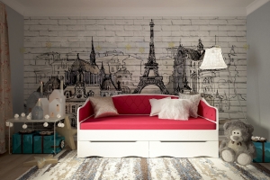 Кровать "Л-9" 1,9х0,9 — купить по недорогой цене в Украине: Днепр | «Мир Мебели»