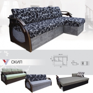 Угловой диван "Скил" А — купить по недорогой цене в Украине: Днепр | «Мир Мебели»