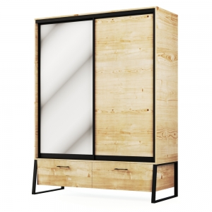 Шкаф "Лофт" 2Д2Ш — купить по недорогой цене в Украине: Днепр | «Мир Мебели»