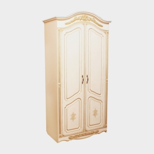 Шкаф 2-х дверный "Гармония" МДФ патина — купить по недорогой цене в Украине: Днепр | «Мир Мебели»