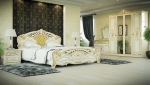 Спальня Кармен Новая Люкс — купить по недорогой цене в Украине: Днепр | «Мир Мебели»