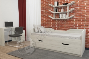 Кровать подростковая №2 — купить по недорогой цене в Украине: Днепр | «Мир Мебели»