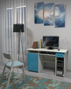 Стол компьютерный "СКП-1" №14 — купить по недорогой цене в Украине: Днепр | «Мир Мебели»