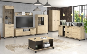 Модульная система "Велс"  МС (гостинная-2) — купить по недорогой цене в Украине: Днепр | «Мир Мебели»