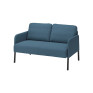 Kmax Fabric Loveseat Sofa Chair for Living Room